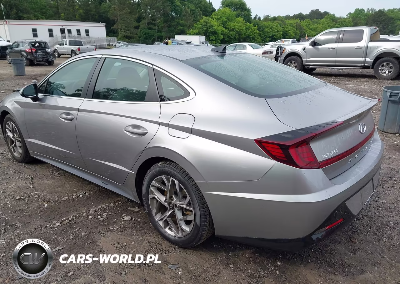 2021 Hyundai Sonata Sel VIN:KMHL64JA7MA152363 - 3