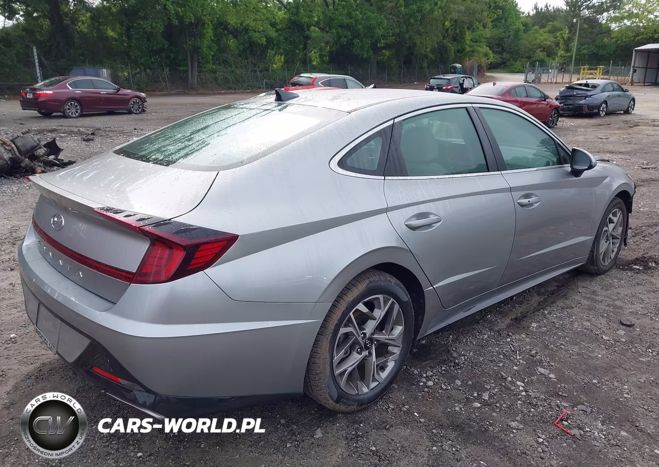 2021 Hyundai Sonata Sel VIN:KMHL64JA7MA152363 - 4