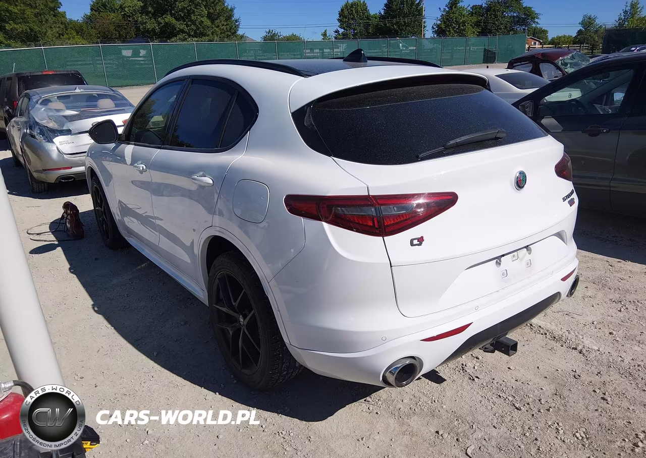 2021 Alfa Romeo Stelvio Ti Awd VIN:ZASPAKBN3M7D02127 - 3