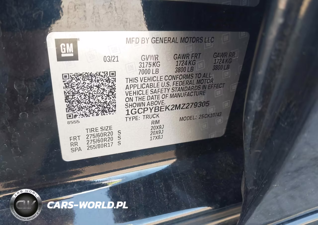 2021 Chevrolet Silverado 1500 VIN:1GCPYBEK2MZ279305 - 9