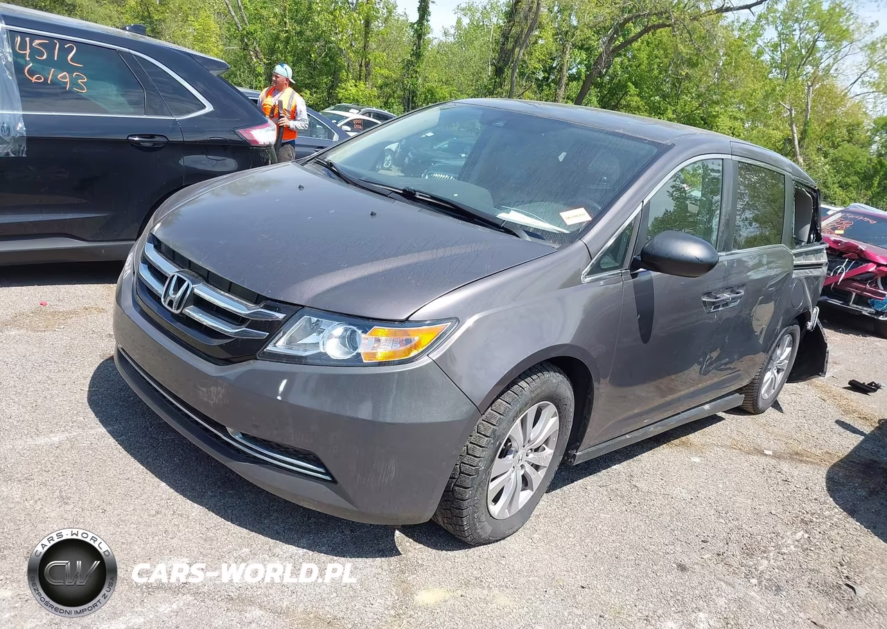 2016 Honda Odyssey Ex-L VIN:5FNRL5H65GB107061 - 2