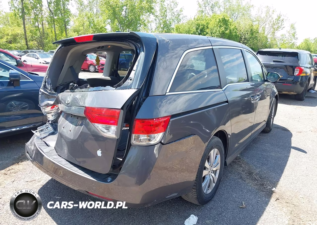 2016 Honda Odyssey Ex-L VIN:5FNRL5H65GB107061 - 4