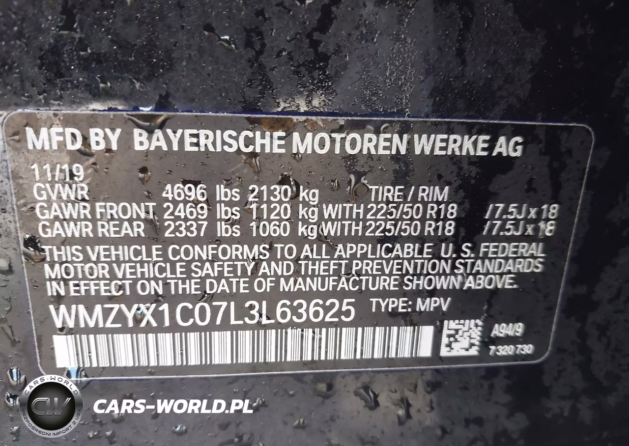 2020 Mini Countryman Cooper S VIN:WMZYX1C07L3L63625 - 9