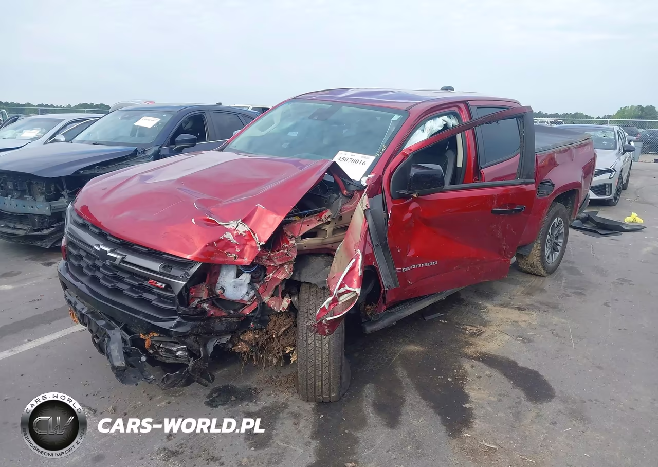 2022 Chevrolet Colorado 2Wd Short Box Z71 VIN:1GCGSDENXN1110821 - 2