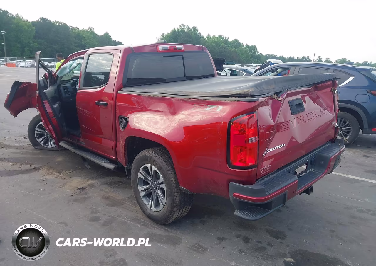 2022 Chevrolet Colorado 2Wd Short Box Z71 VIN:1GCGSDENXN1110821 - 3