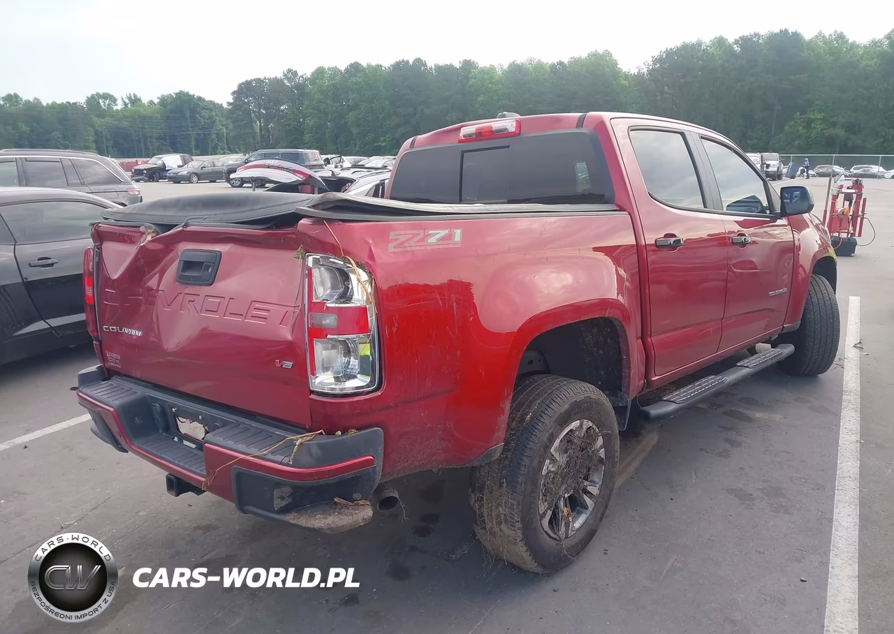 2022 Chevrolet Colorado 2Wd Short Box Z71 VIN:1GCGSDENXN1110821 - 4