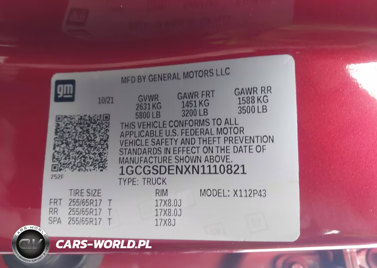 2022 Chevrolet Colorado 2Wd Short Box Z71 VIN:1GCGSDENXN1110821 - 9