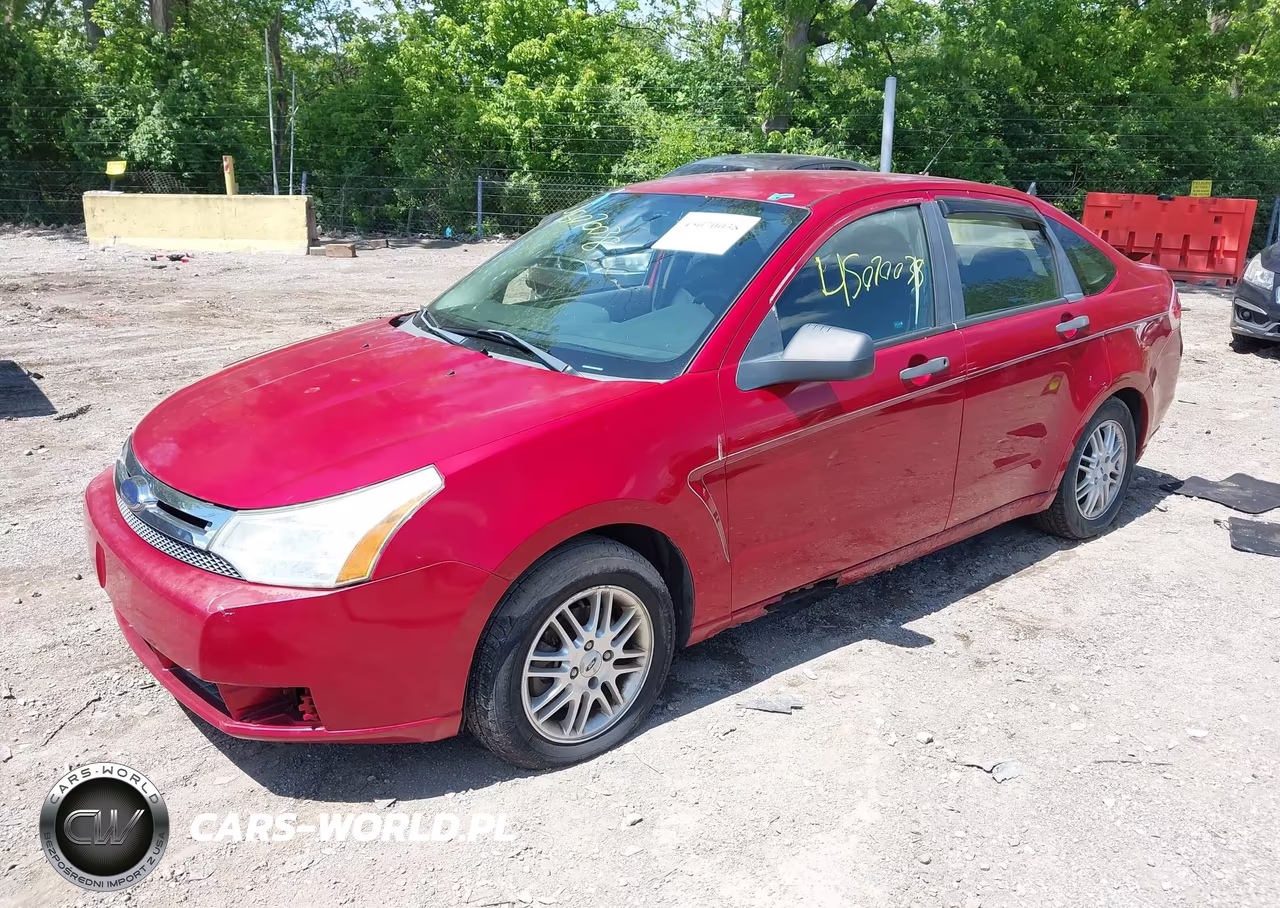 2009 Ford Focus Se VIN:1FAHP35N39W179624 - 2