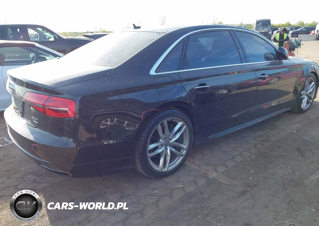 2016 Audi A8 L 4.0T Sport VIN:WAU43AFD6GN005612 - 4
