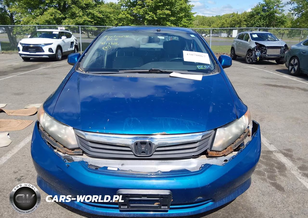 2012 Honda Civic Lx VIN:19XFB2F55CE333924 - 12
