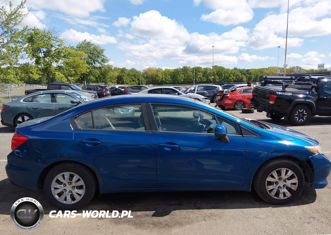 2012 Honda Civic Lx VIN:19XFB2F55CE333924 - 13