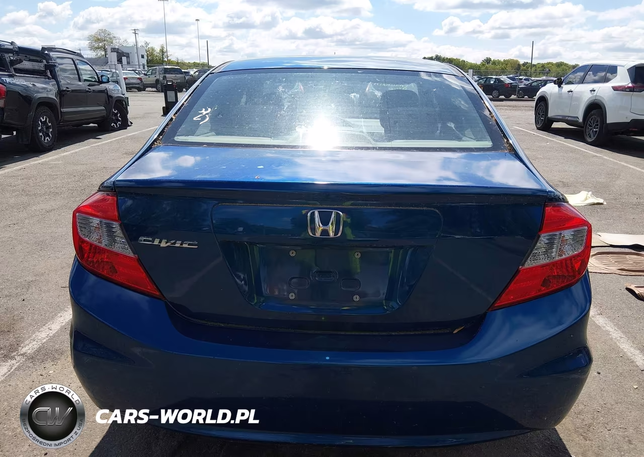 2012 Honda Civic Lx VIN:19XFB2F55CE333924 - 16
