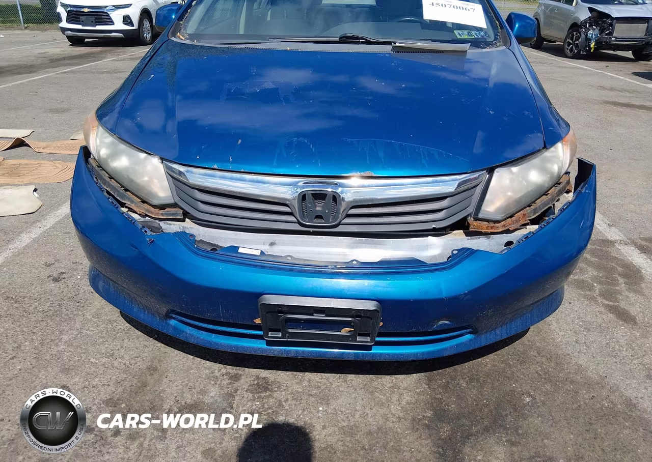 2012 Honda Civic Lx VIN:19XFB2F55CE333924 - 6