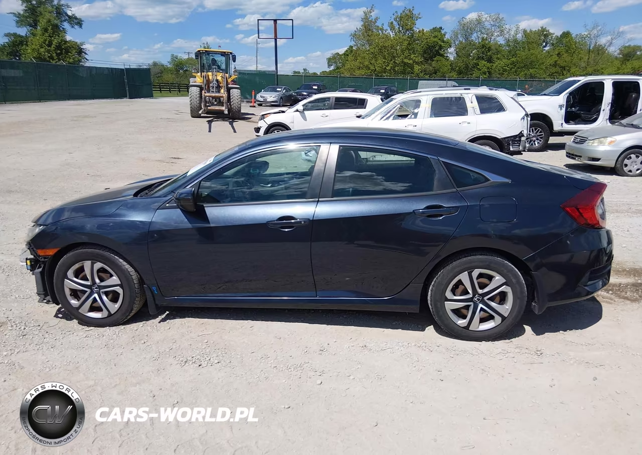2016 Honda Civic Lx VIN:19XFC2F55GE026854 - 15