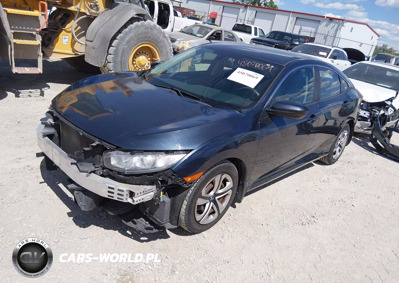 2016 Honda Civic Lx VIN:19XFC2F55GE026854 - 2