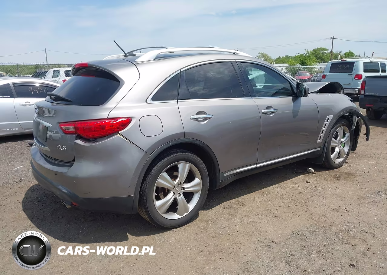 2009 Infiniti Fx35 VIN:JNRAS18WX9M155903 - 4