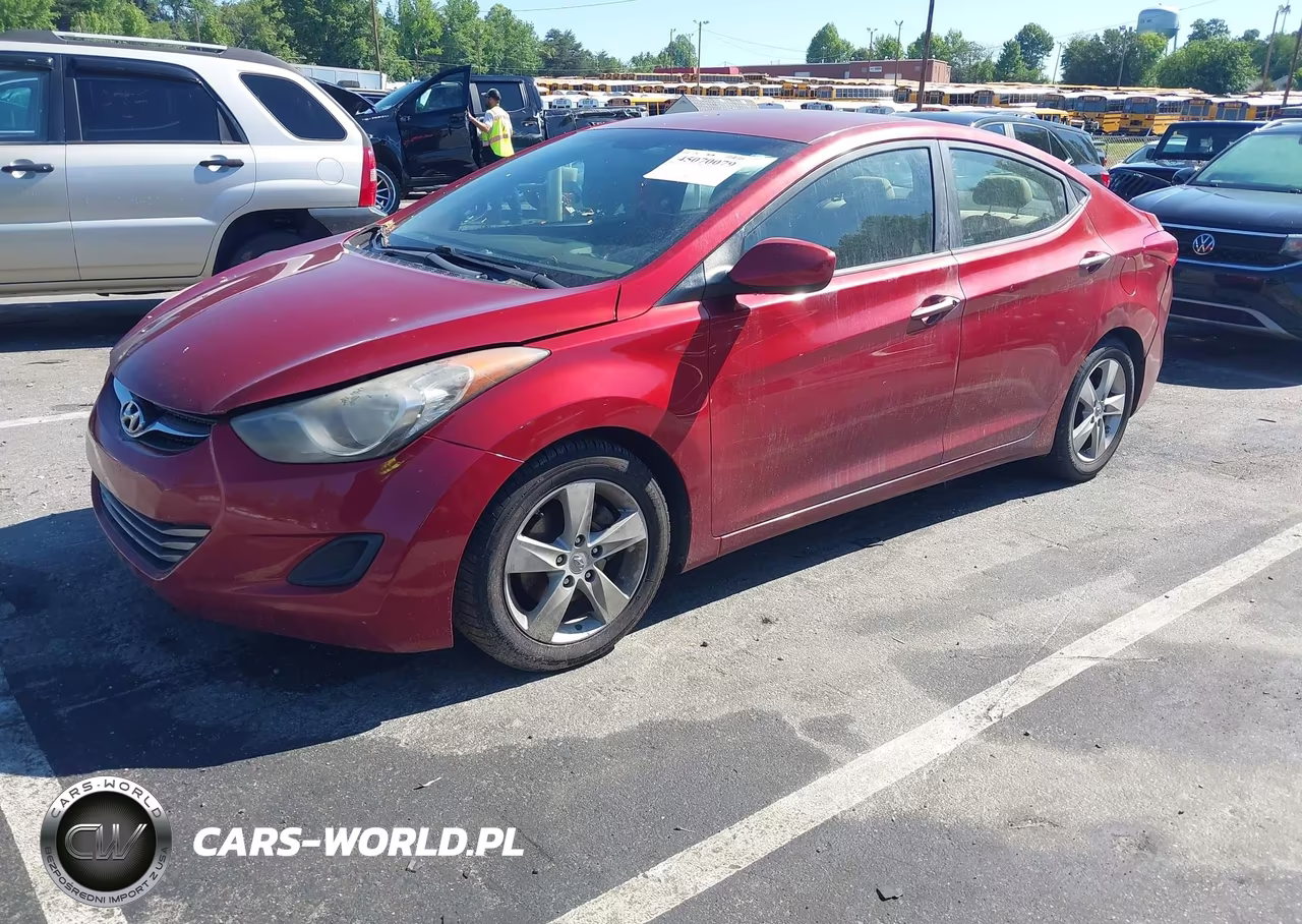 2011 Hyundai Elantra Gls (Ulsan Plant) VIN:KMHDH4AEXBU128460 - 2