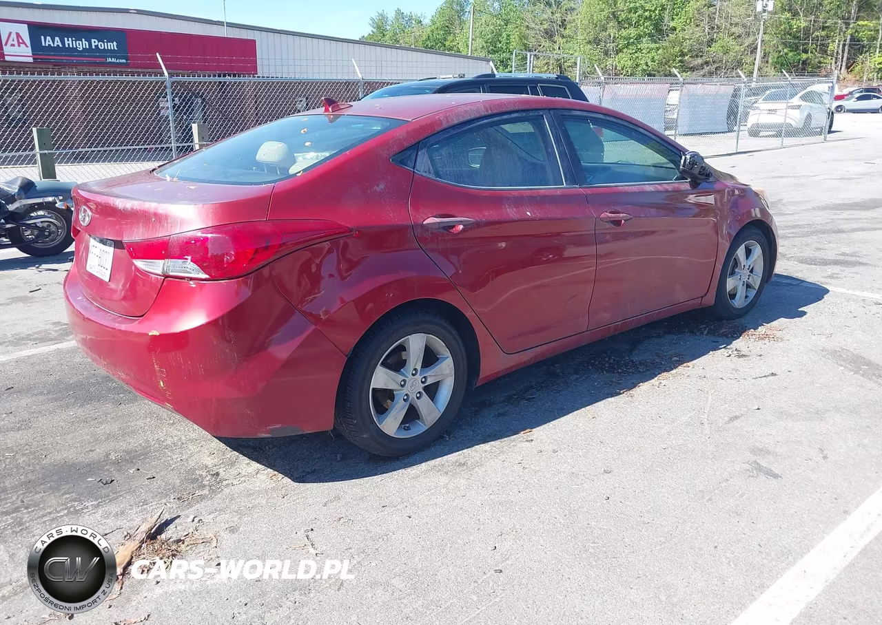 2011 Hyundai Elantra Gls (Ulsan Plant) VIN:KMHDH4AEXBU128460 - 4