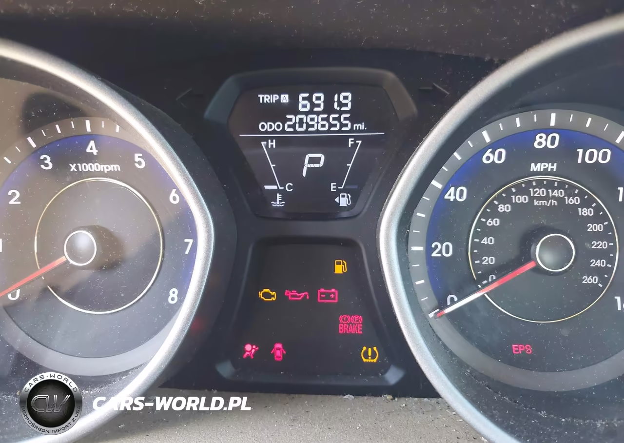2011 Hyundai Elantra Gls (Ulsan Plant) VIN:KMHDH4AEXBU128460 - 7