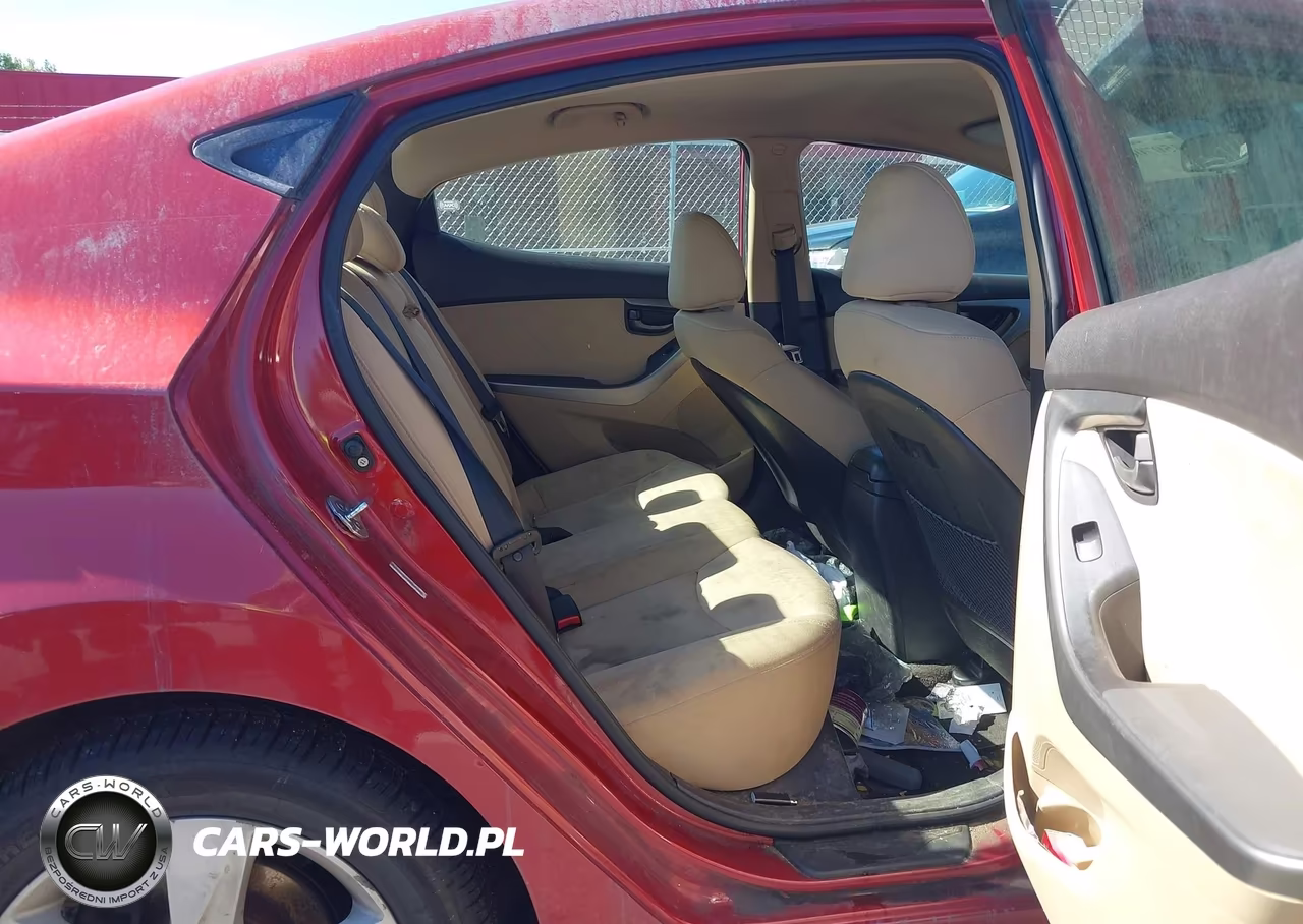 2011 Hyundai Elantra Gls (Ulsan Plant) VIN:KMHDH4AEXBU128460 - 8