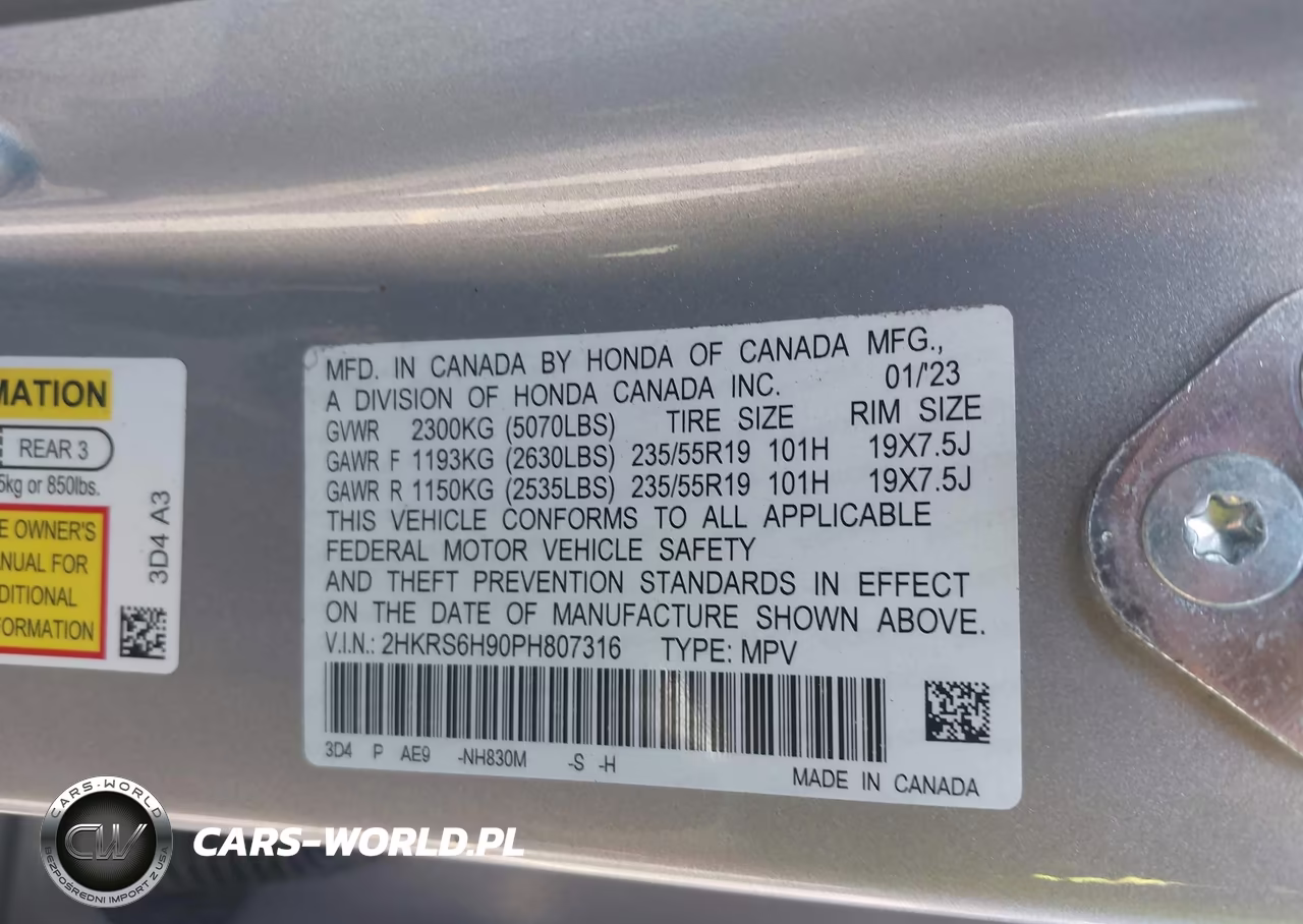 2023 Honda Cr-V Hybrid Sport Touring VIN:2HKRS6H90PH807316 - 9