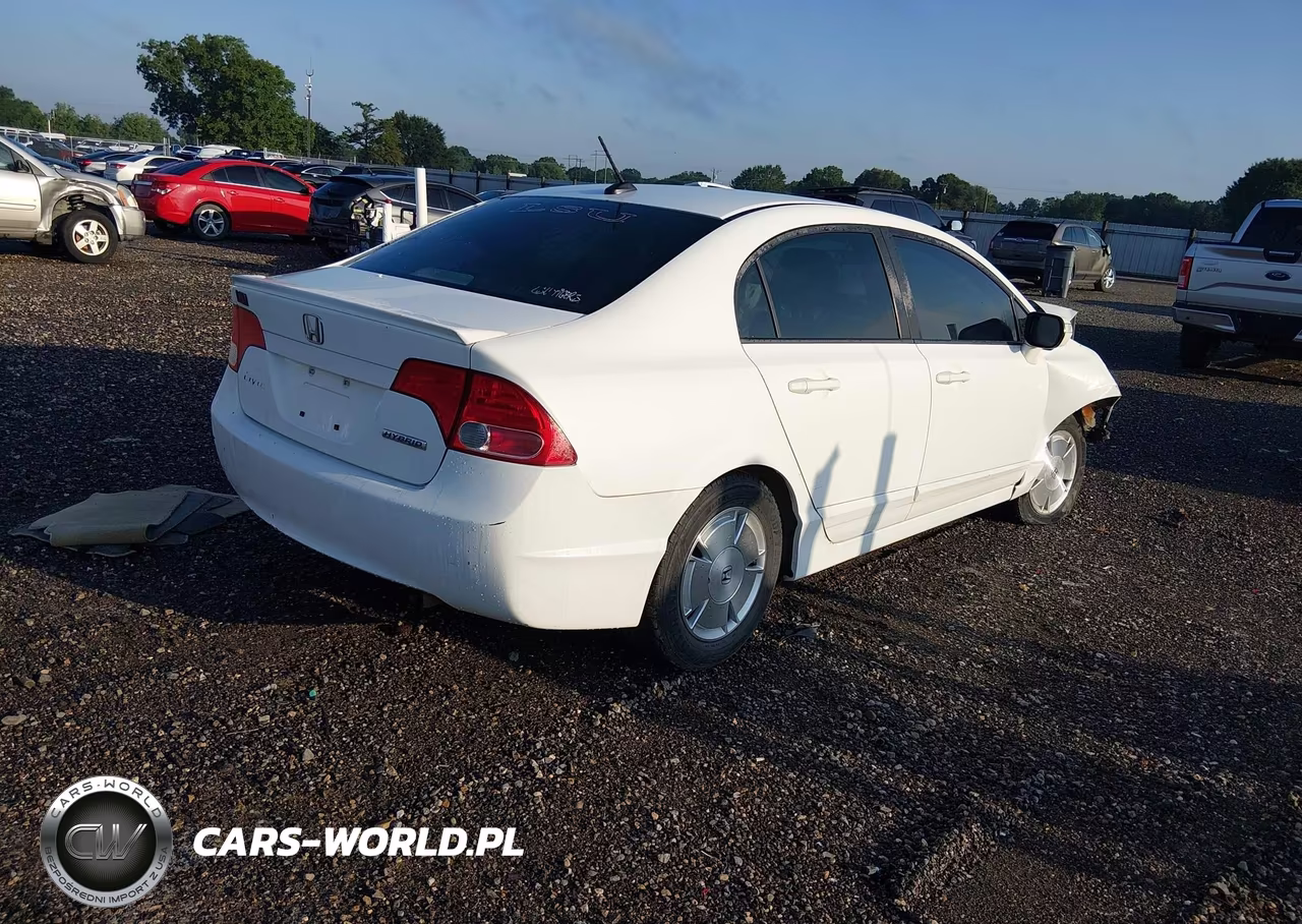 2008 Honda Civic Hybrid VIN:JHMFA36298S023728 - 4