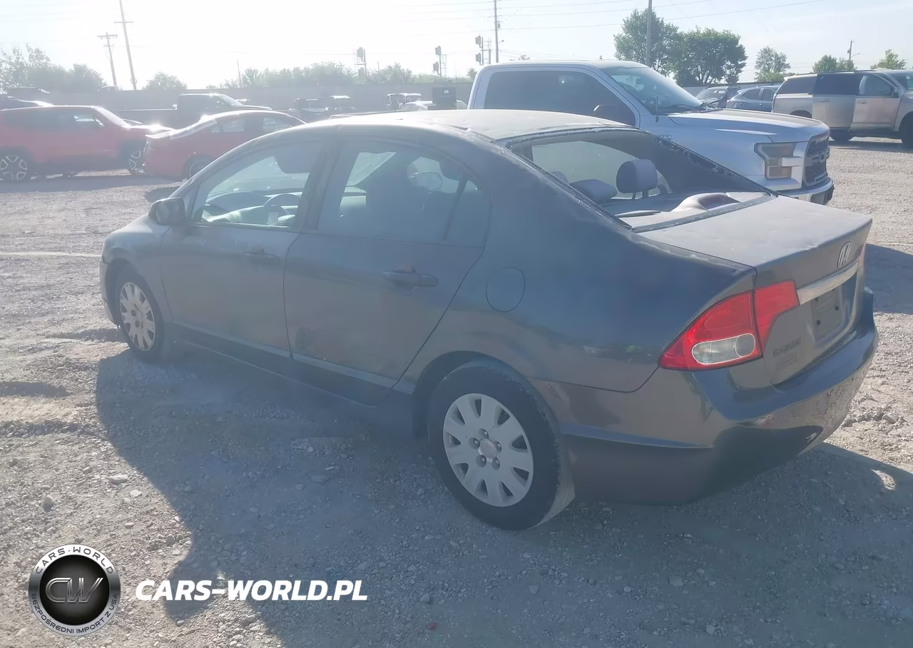 2010 Honda Civic Vp VIN:2HGFA1F3XAH516864 - 3