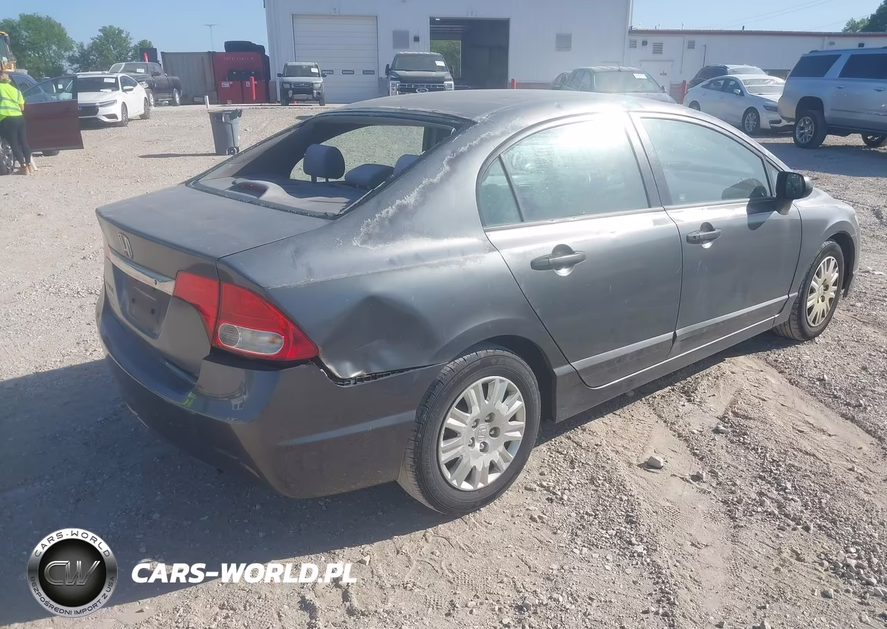 2010 Honda Civic Vp VIN:2HGFA1F3XAH516864 - 4