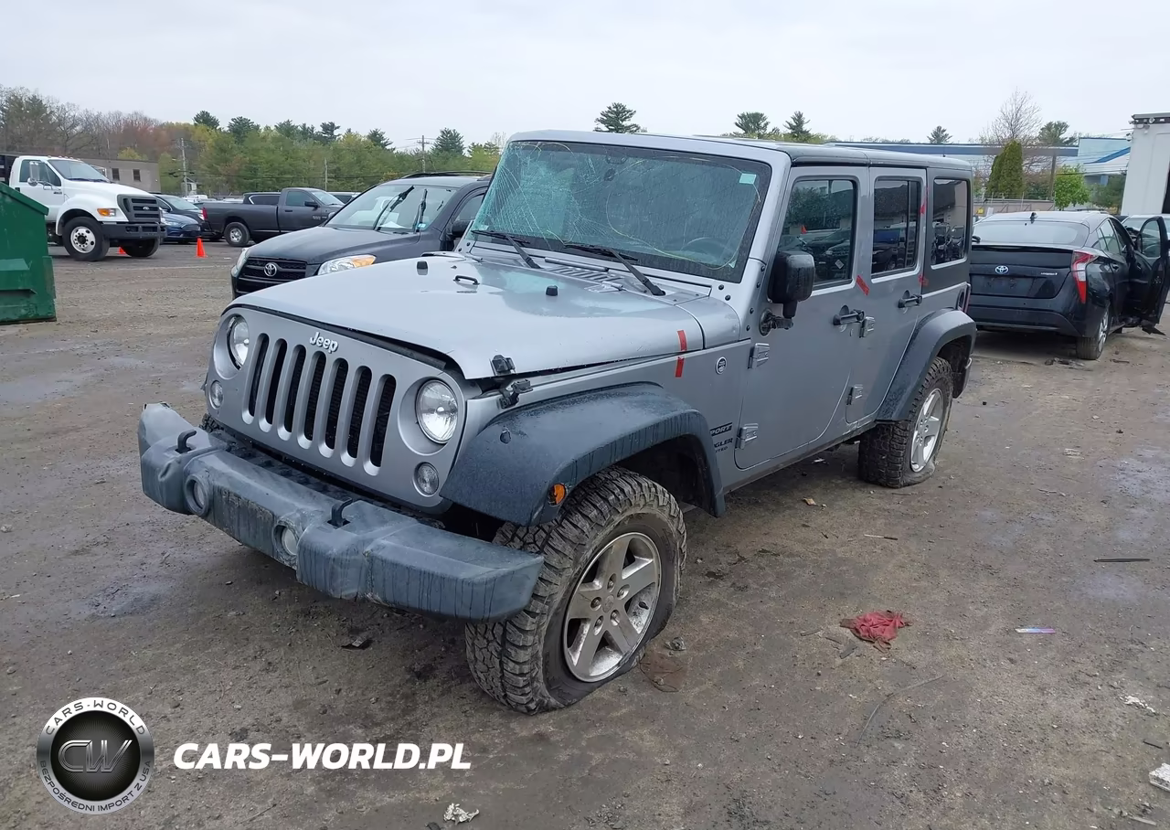 2016 Jeep Wrangler Unlimited Sport VIN:1C4BJWDG3GL127740 - 2