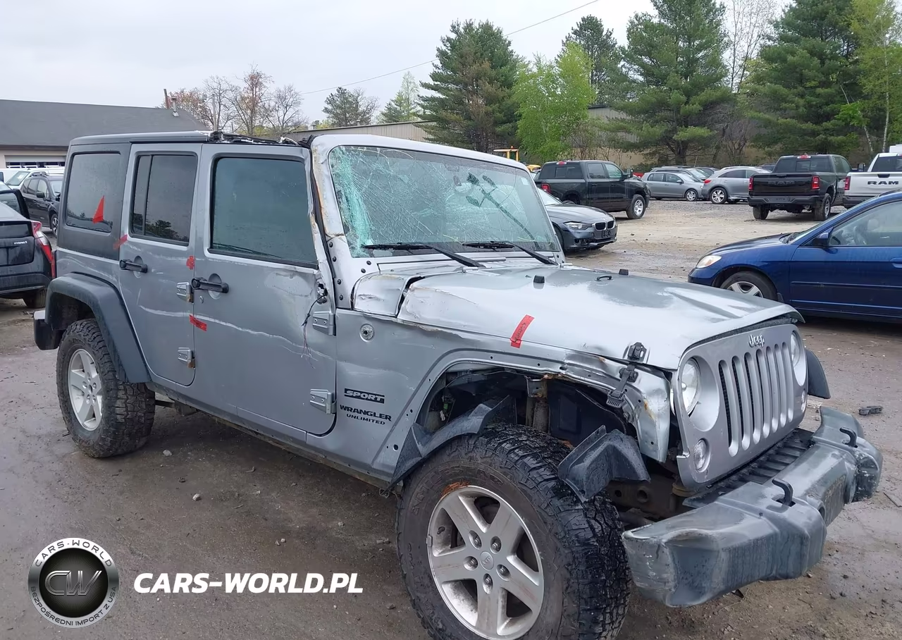 2016 Jeep Wrangler Unlimited Sport VIN:1C4BJWDG3GL127740 - 6