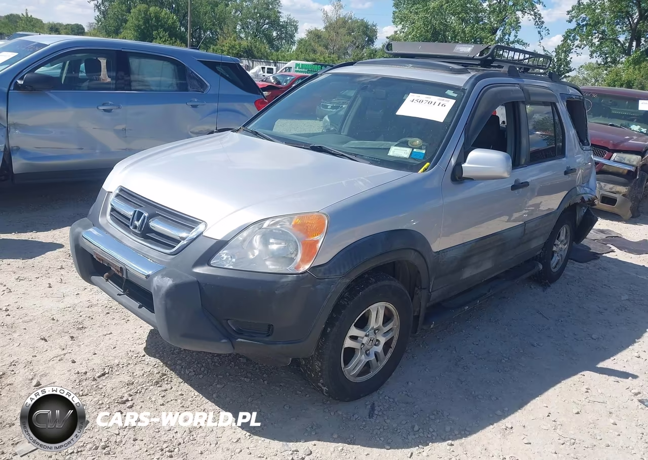 2002 Honda Cr-V Ex VIN:JHLRD77812C025235 - 2
