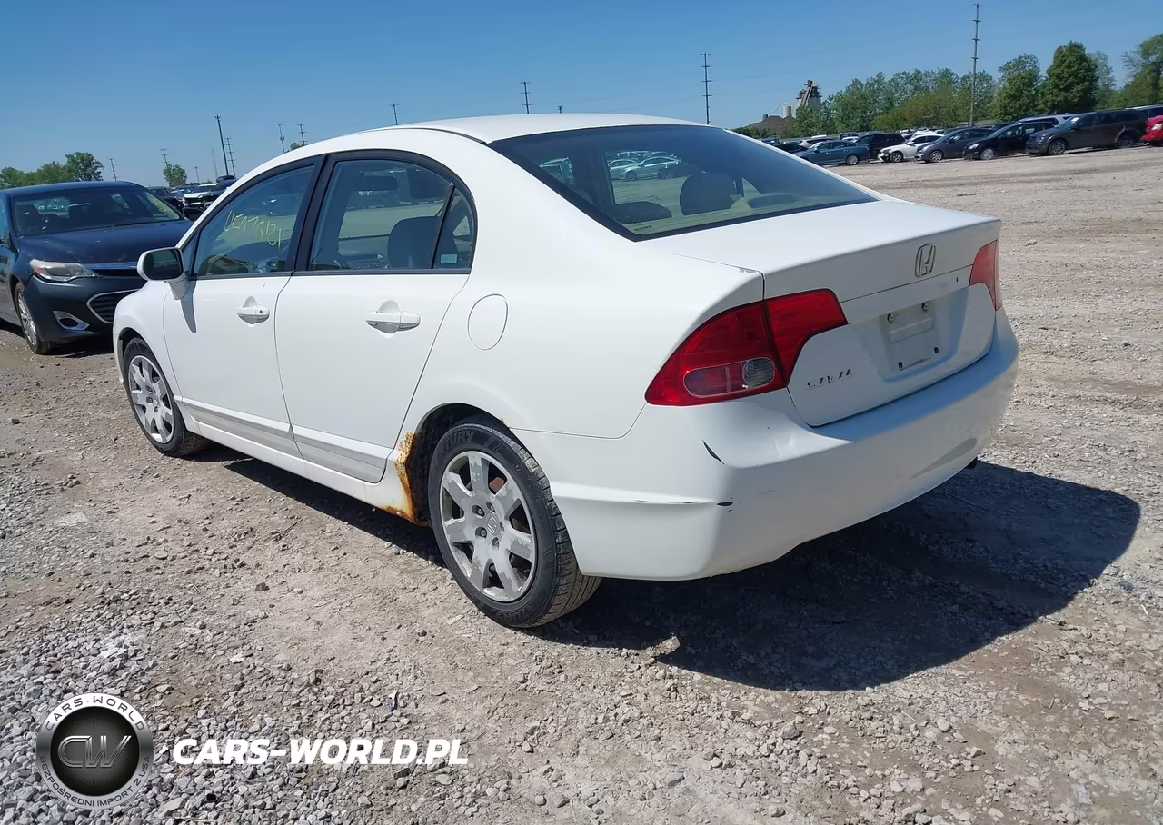 2007 Honda Civic Lx VIN:1HGFA16537L102774 - 3