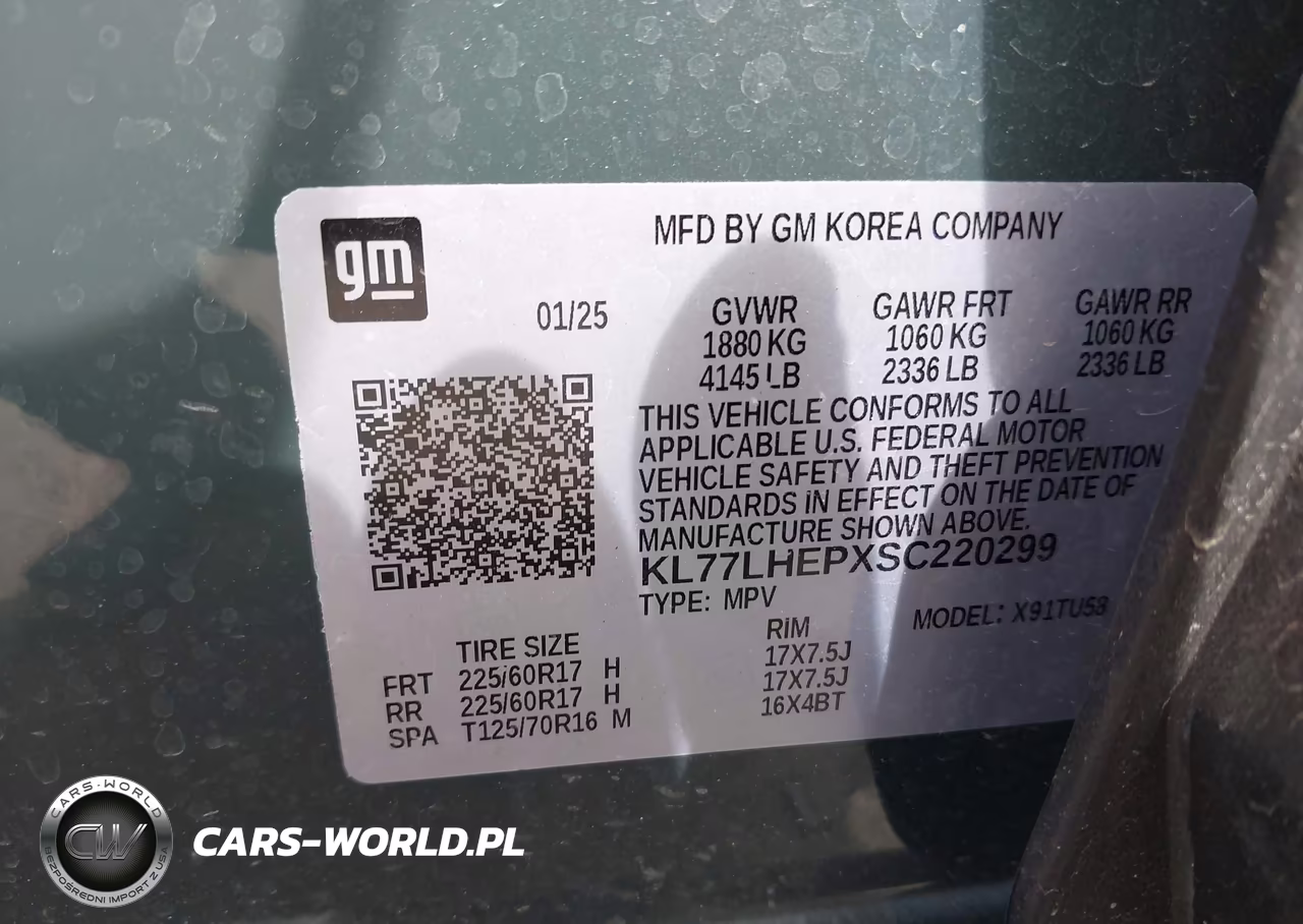 2025 Chevrolet Trax Fwd Lt VIN:KL77LHEPXSC220299 - 9