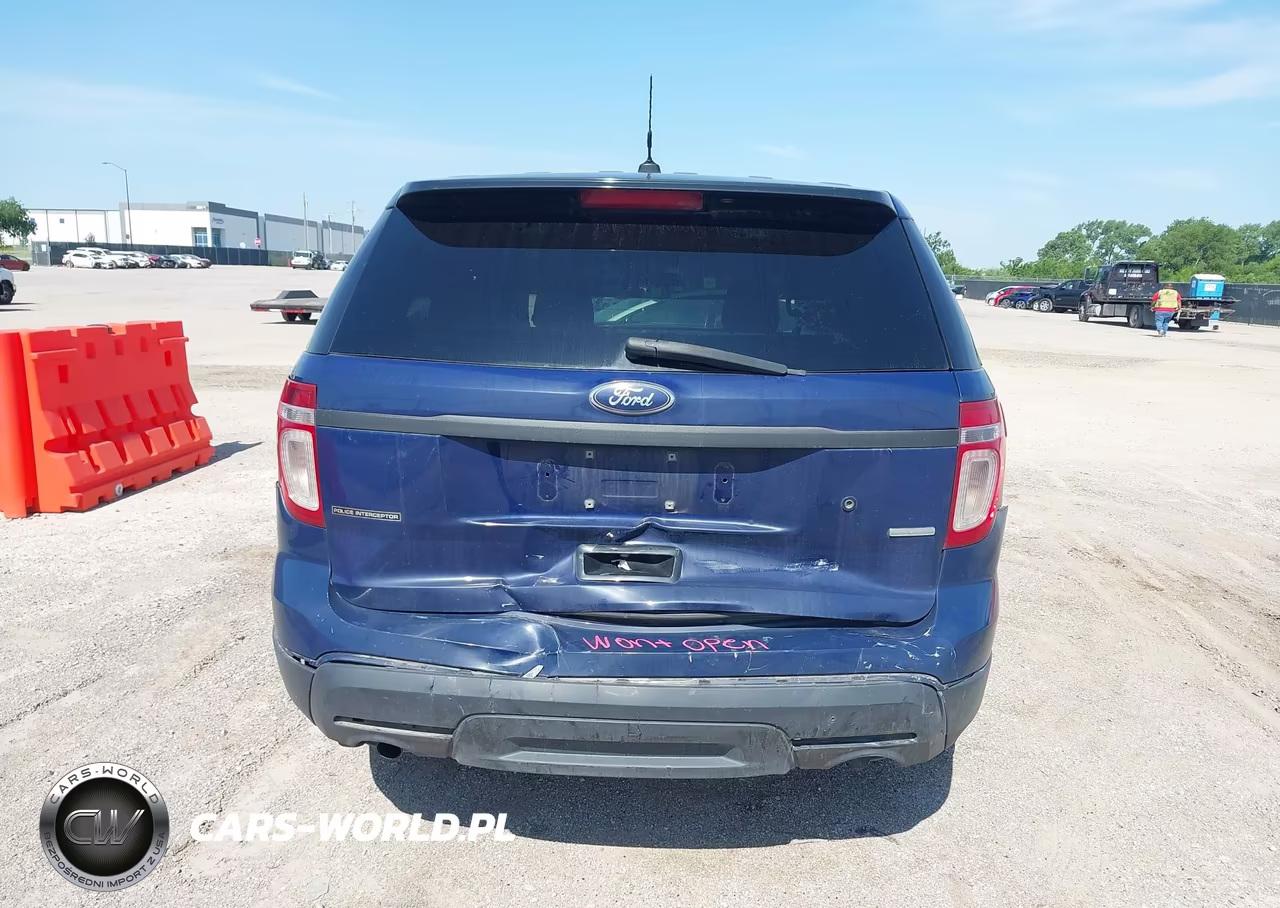 2014 Ford Utility Police Interceptor VIN:1FM5K8AR0EGB38384 - 16