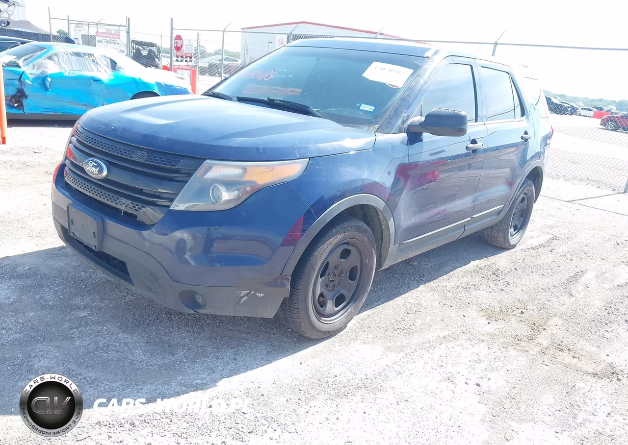 2014 Ford Utility Police Interceptor VIN:1FM5K8AR0EGB38384 - 2