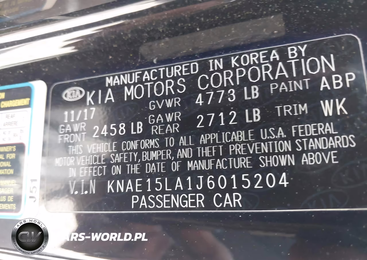 2018 Kia Stinger VIN:KNAE15LA1J6015204 - 9