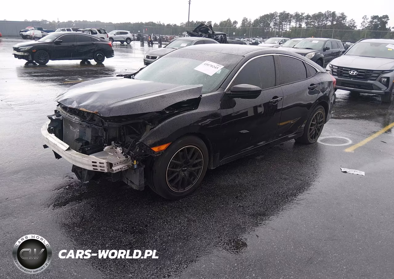 2016 Honda Civic Lx VIN:19XFC2F59GE095661 - 2