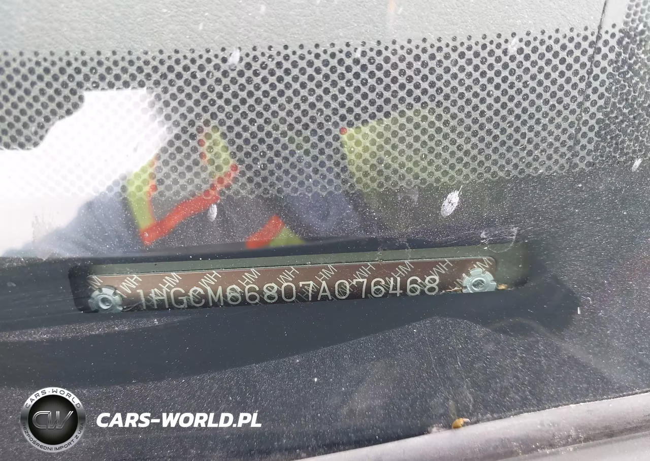 2007 Honda Accord 3.0 Ex VIN:1HGCM66807A076468 - 17