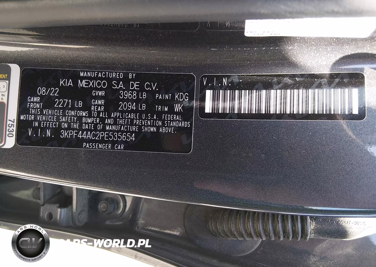 2023 Kia Forte Gt VIN:3KPF44AC2PE535654 - 9