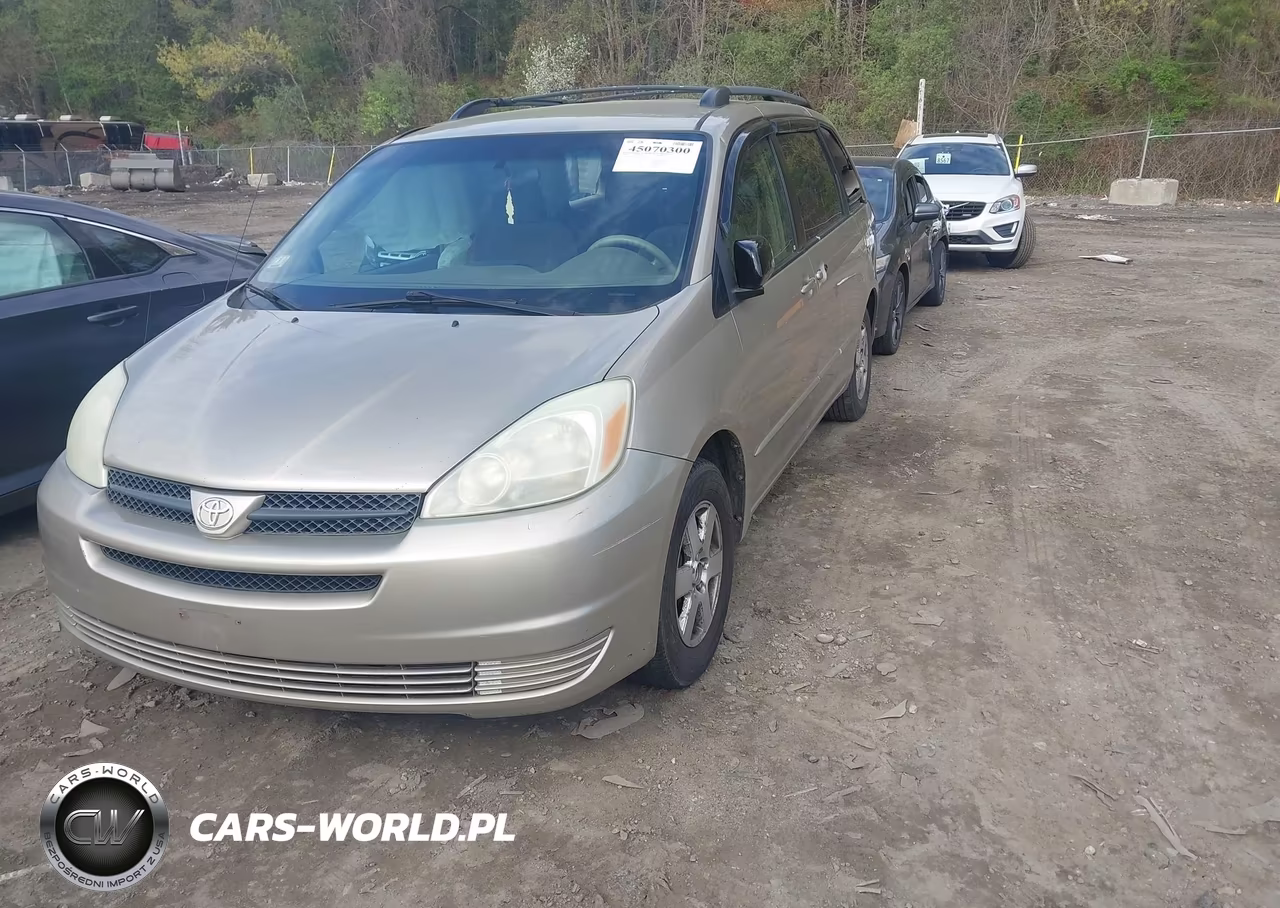 2004 Toyota Sienna Le VIN:5TDZA23C04S125301 - 2