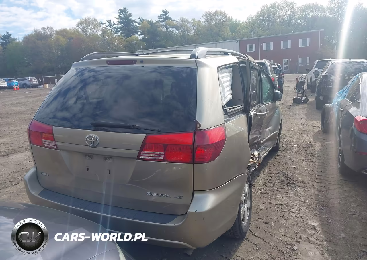 2004 Toyota Sienna Le VIN:5TDZA23C04S125301 - 4