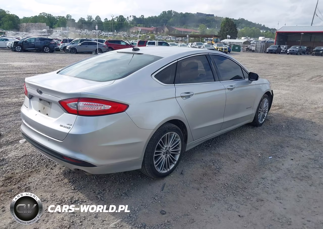 2014 Ford Fusion Hybrid Se VIN:3FA6P0LU1ER173219 - 4