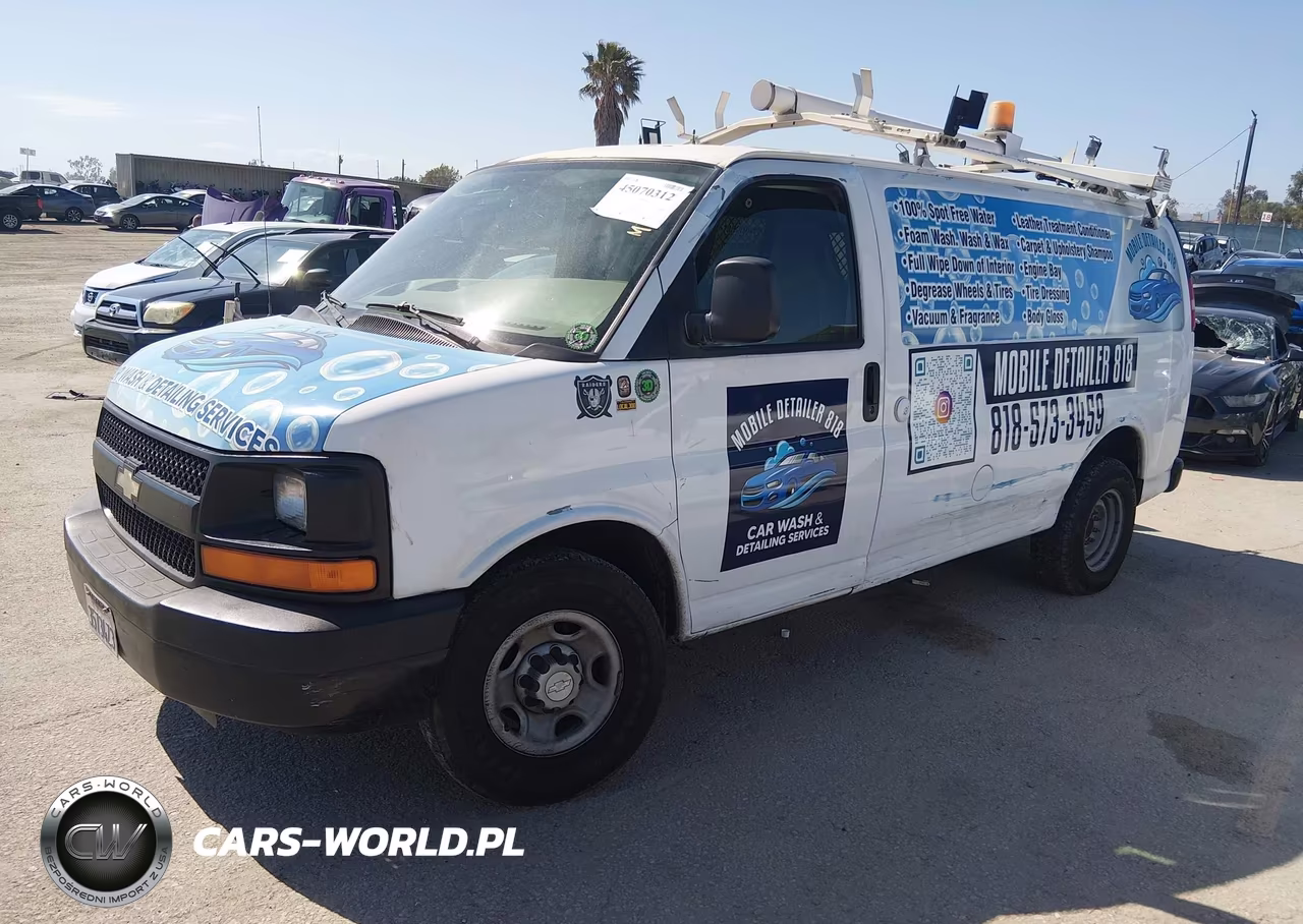 2007 Chevrolet Express Work Van VIN:1GCGG25V171237627 - 2