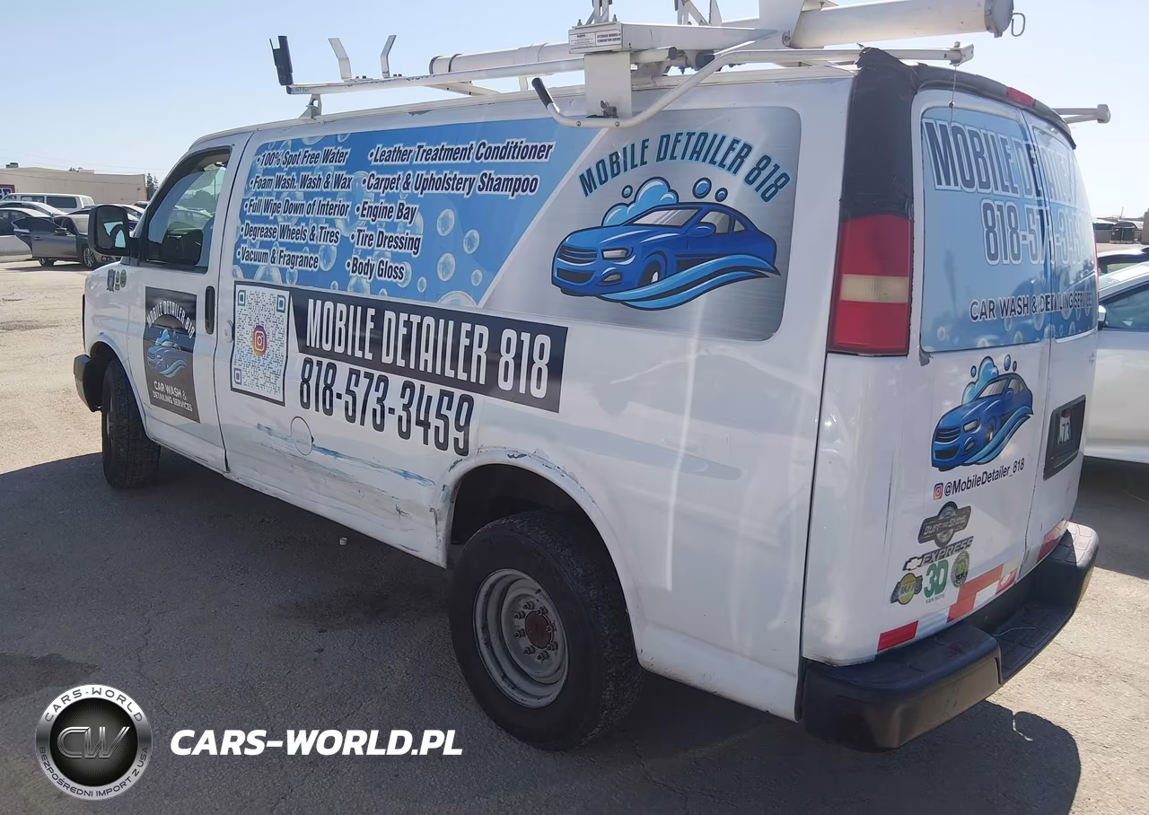2007 Chevrolet Express Work Van VIN:1GCGG25V171237627 - 3
