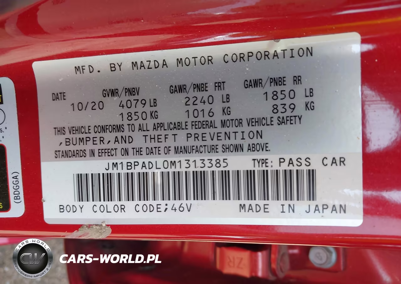 2021 Mazda Mazda3 Premium VIN:JM1BPADL0M1313385 - 9