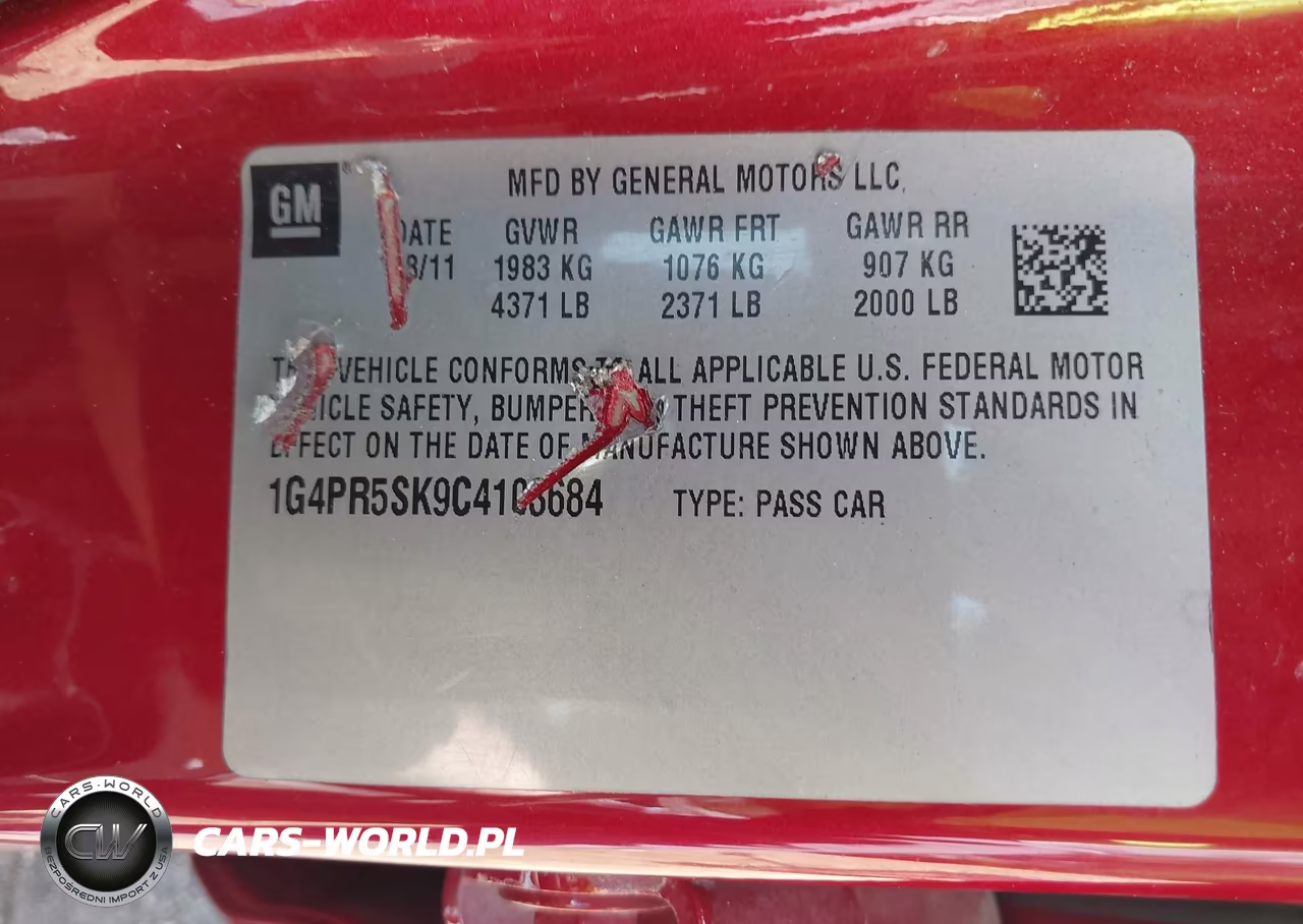 2012 Buick Verano Convenience Group VIN:1G4PR5SK9C4103684 - 9