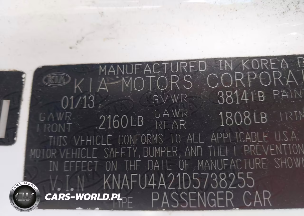 2013 Kia Forte Ex VIN:KNAFU4A21D5738255 - 9