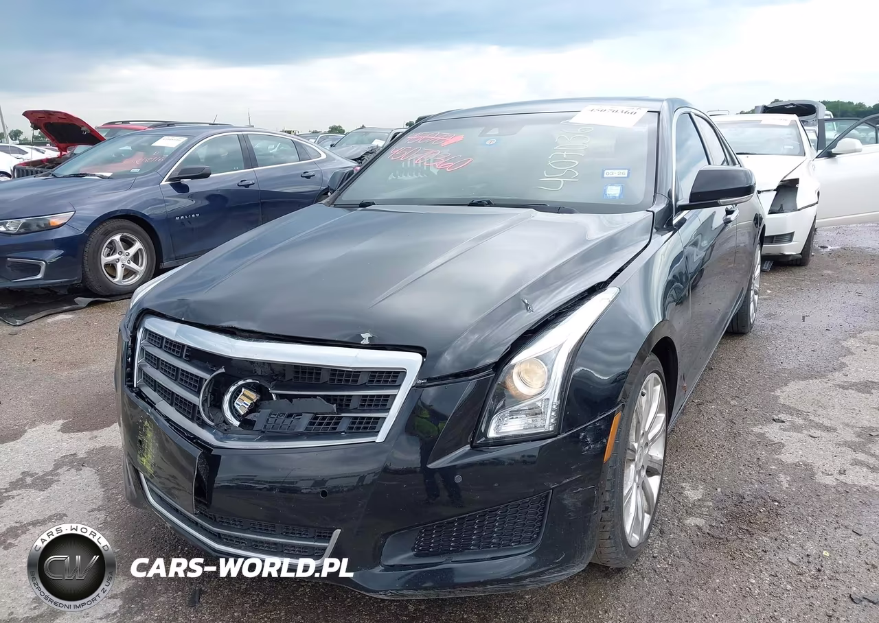 2014 Cadillac Ats Luxury VIN:1G6AH5SX2E0108957 - 2