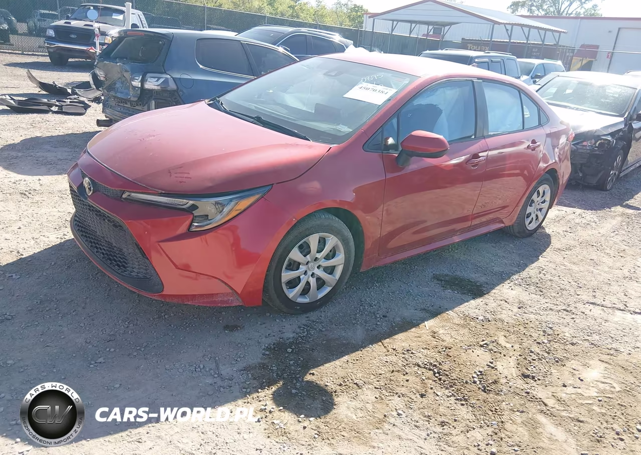 2020 Toyota Corolla Le VIN:5YFEPRAE0LP110895 - 2