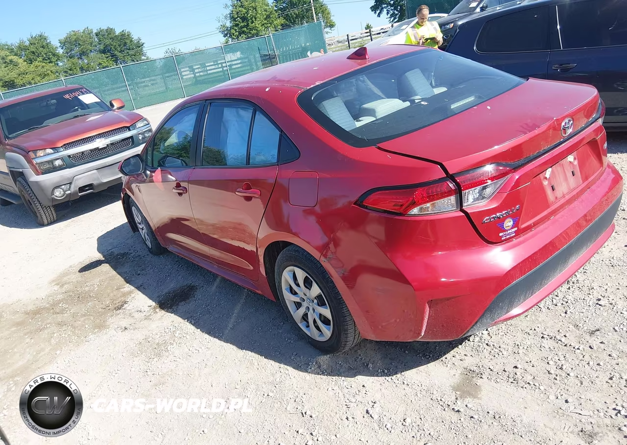 2020 Toyota Corolla Le VIN:5YFEPRAE0LP110895 - 3